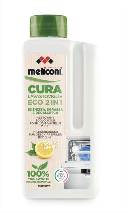 meliconi cura lavastoviglie liquid-astuccio contenente 2 flaconi