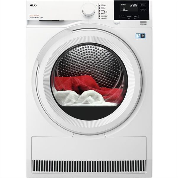 aeg asciugatrice tr8g83gw 8 kg classe a+++-bianco