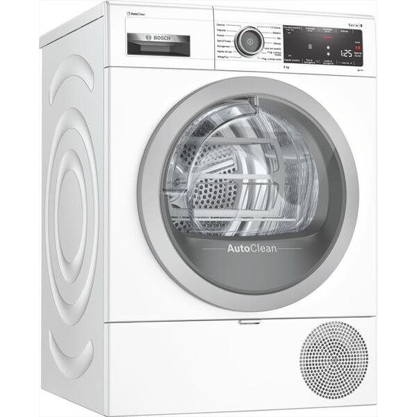 bosch asciugatrice wtx87mw9it 9 kg classe b-bianco