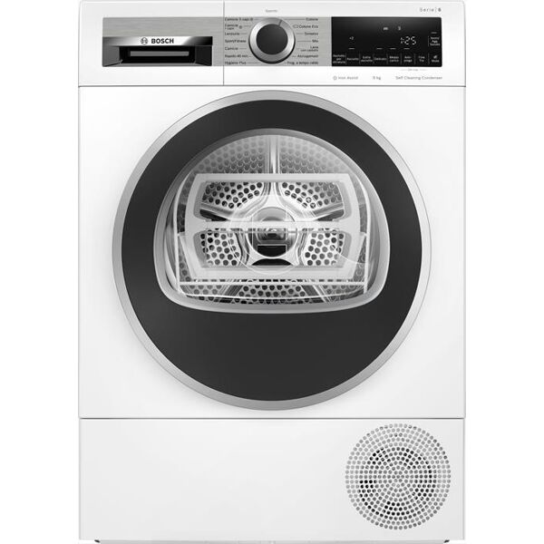 bosch asciugatrice wqg245c0it 9kg classe a+++-bianca