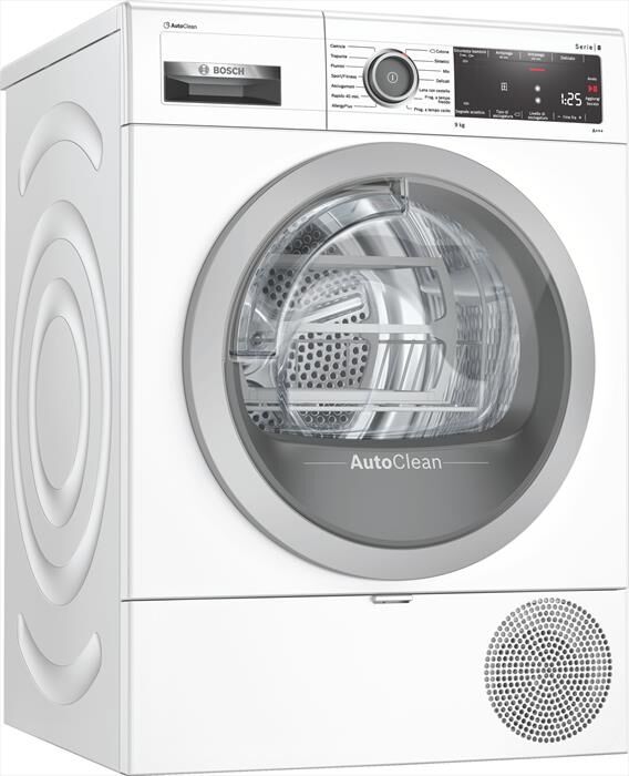 Bosch Asciugatrice Wtx87mw9it 9 Kg Classe B-bianco