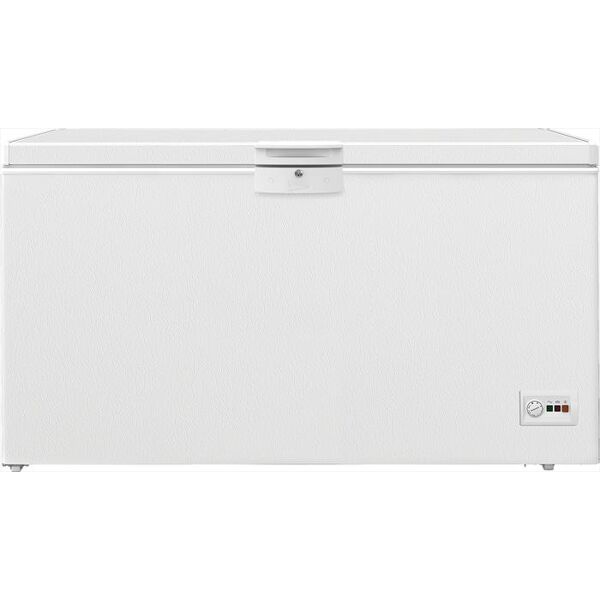 beko congelatore orizzontale hsm46740 classe e 451 lt-bianco