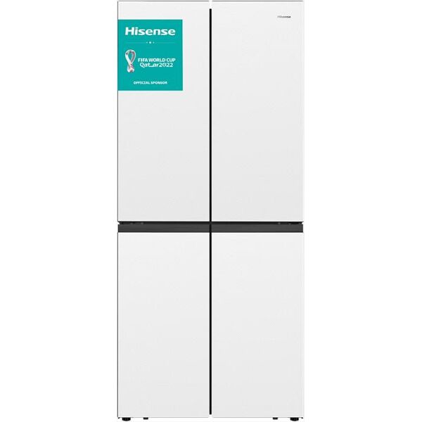 hisense frigorifero 4 porte rq563n4gw1 classe f 454 lt-bianco