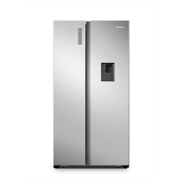 hisense frigorifero side by side rs677n4wcd classe d 519 l-inox