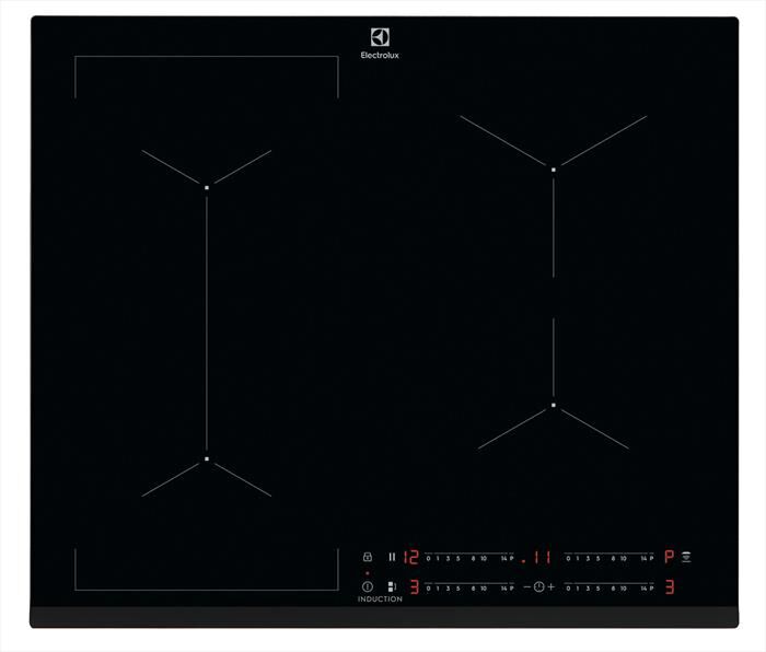 electrolux piano cottura induzione cil63443 59 cm-nero