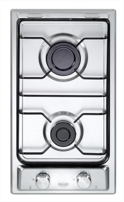 DeLonghi Piano Cottura A Gas I 23 D 2 Fuochi 28,8cm-inox