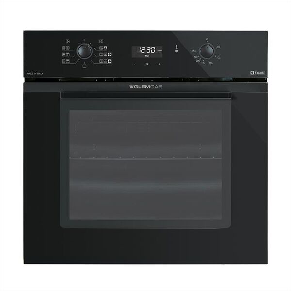 glem gas forno incasso elettrico gfu98bk-s6v3 classe a-nero lucido