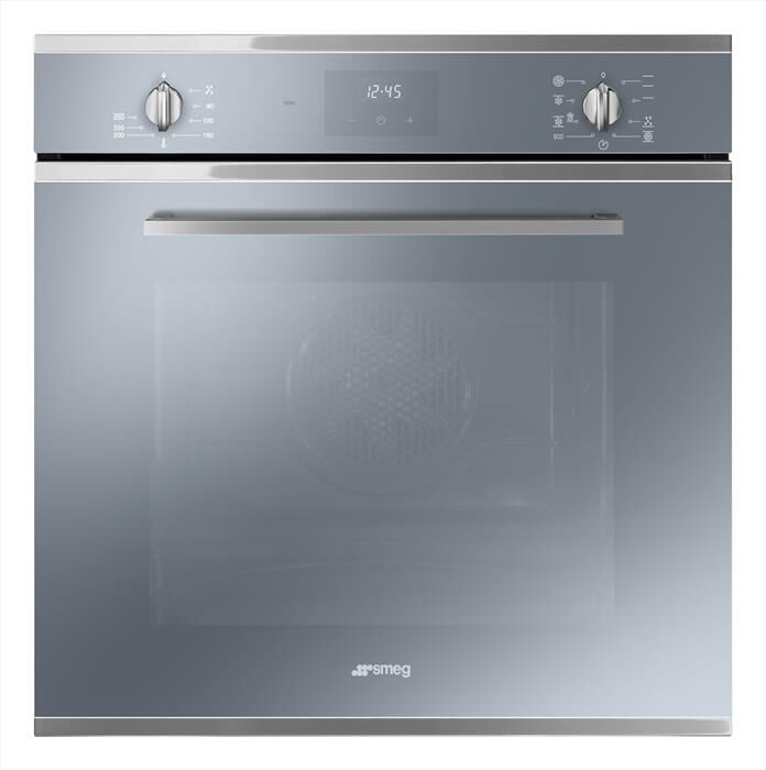 smeg forno incasso elettrico sf6400tvs classe a-argento