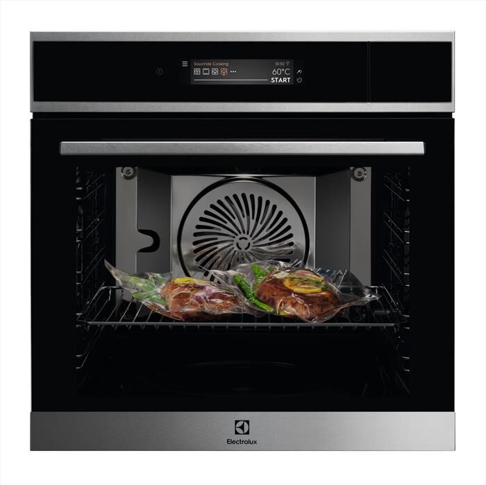 electrolux forno incasso elettrico eob9s21wx classe a++-estetica intuit/inox+nero