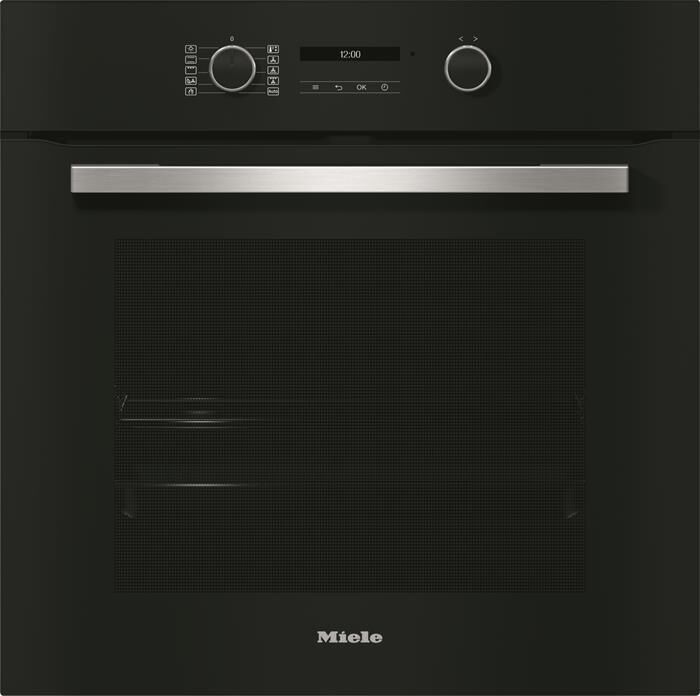 miele forno incasso elettrico h 2766 b classe a+-obisidian black