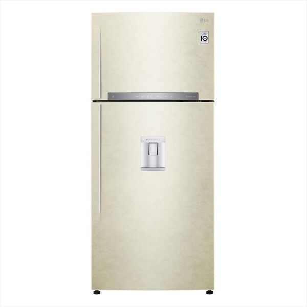 lg frigorifero 2 porte gtf744sepzd classe e 547lt-inox skin beige