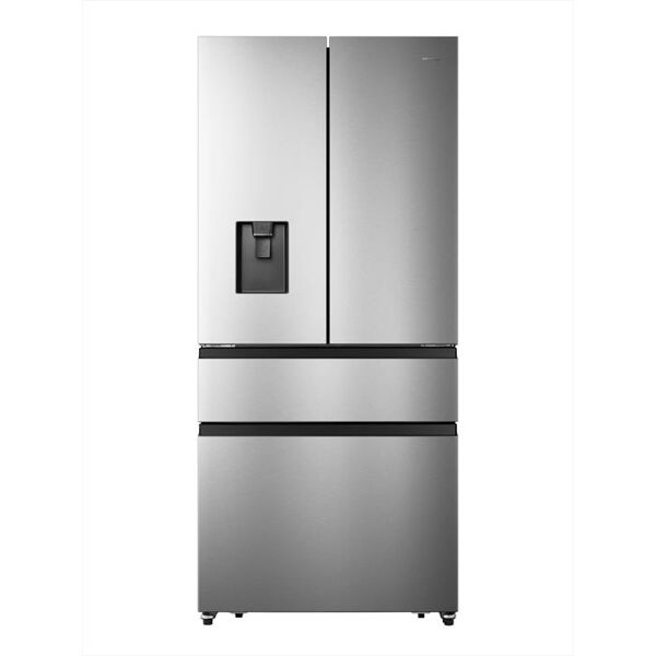 hisense frigorifero combinato rf540n4wie classe e 480 lt-inox