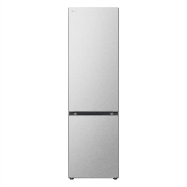 lg frigorifero combinato gbv7280cmb.ambqeur classe c-argento