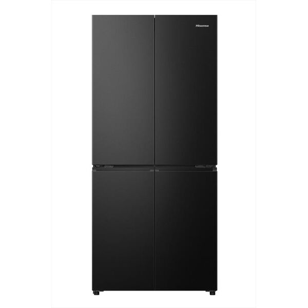 hisense frigorifero 4 porte rq5p470safe classe e 483 lt-black inox