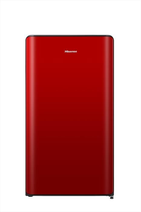 hisense frigorifero 1 porta rr106d4cre classe e 82 lt-rosso