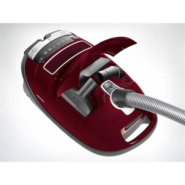 miele aspirapolvere a traino complete c3 active-rosso rubino