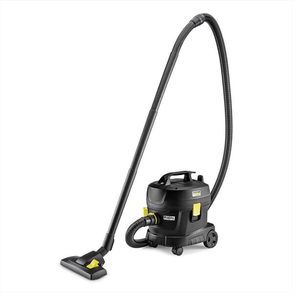 karcher aspirapolvere a bidone t111classic-nero/giallo