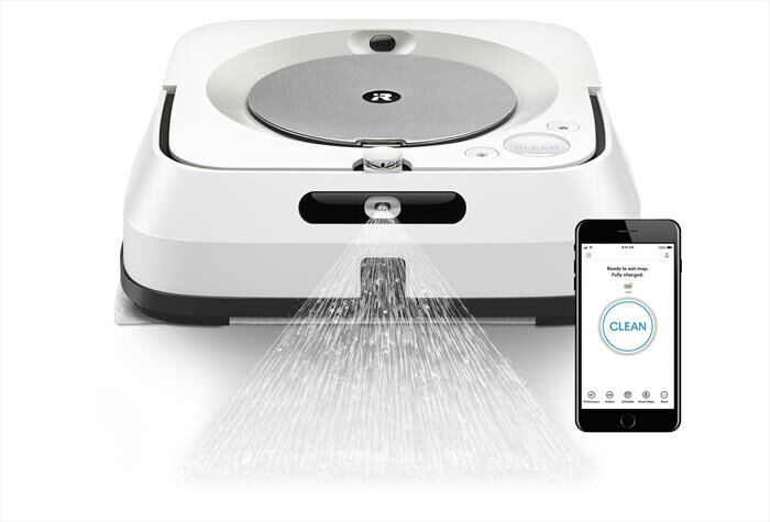 Irobot Braava Jet M6 (m6138)-white/silver