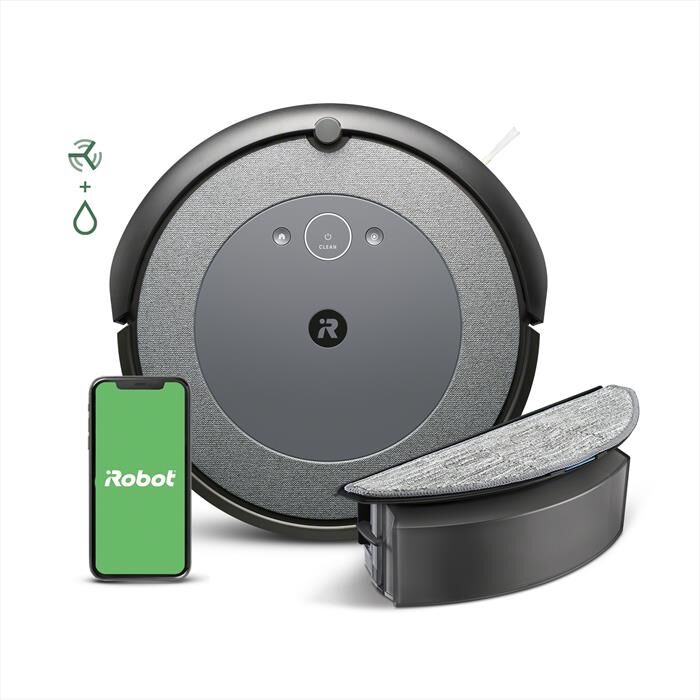 Irobot Aspirapolvere Robot Roomba Combo I5(178)-grigio
