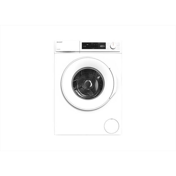 sharp lavatrice es-nfa6101wd 6 kg classe d-bianco