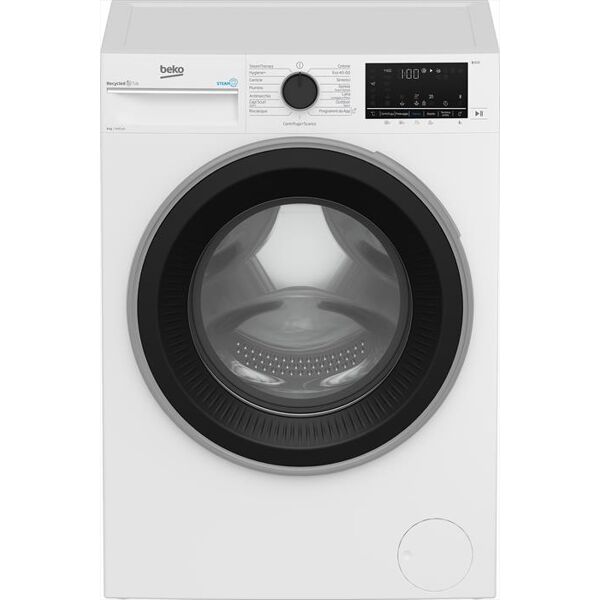 beko lavatrice bwu384s 8 kg classe a-bianco