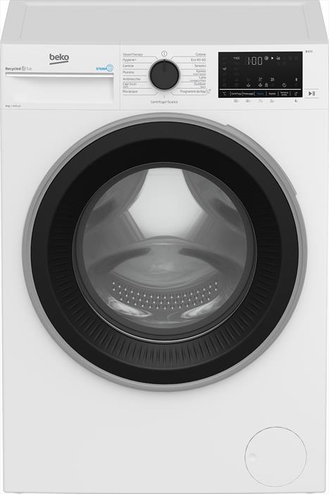 beko lavatrice bwu384s 8 kg classe a-bianco
