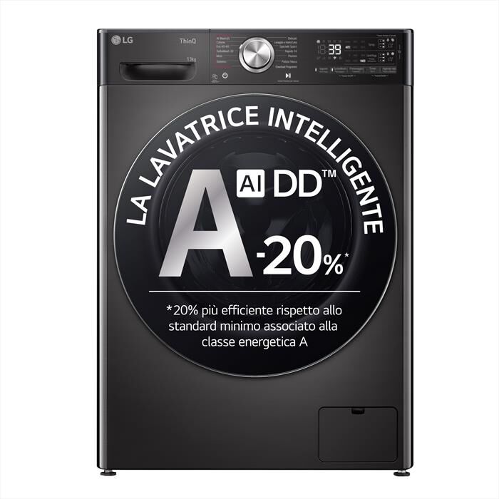 LG Lavatrice F4r9513tpbc 13 Kg Classe A-nero