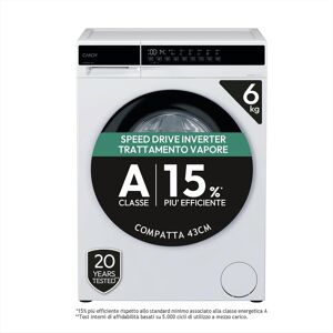 Lavasciuga frontale Candy EY 26SB7-S - 6kg, 1200 RPM, Bianca Lavasciuga frontale Candy EY 26SB7-S - 6kg, 1200 RPM, Bianca