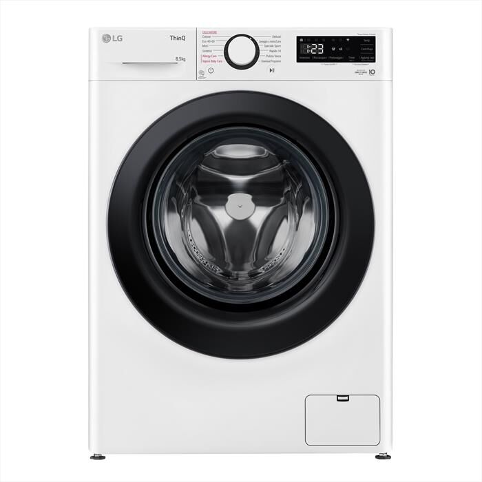 LG Lavatrice Ai Dd F2wv308s6aw 8,5 Kg Classe A-bianco