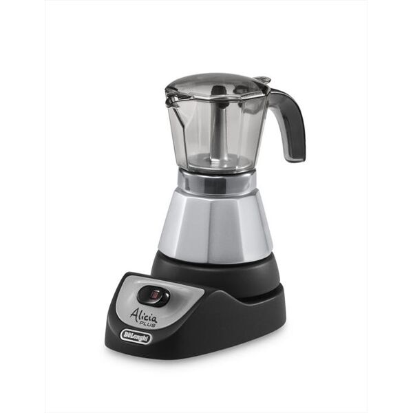 delonghi emkm4.b alicia plus moka elettrica-silver