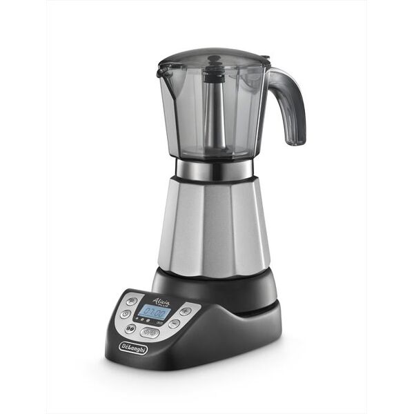 delonghi emkp63.b moka elettrica-nero-silver