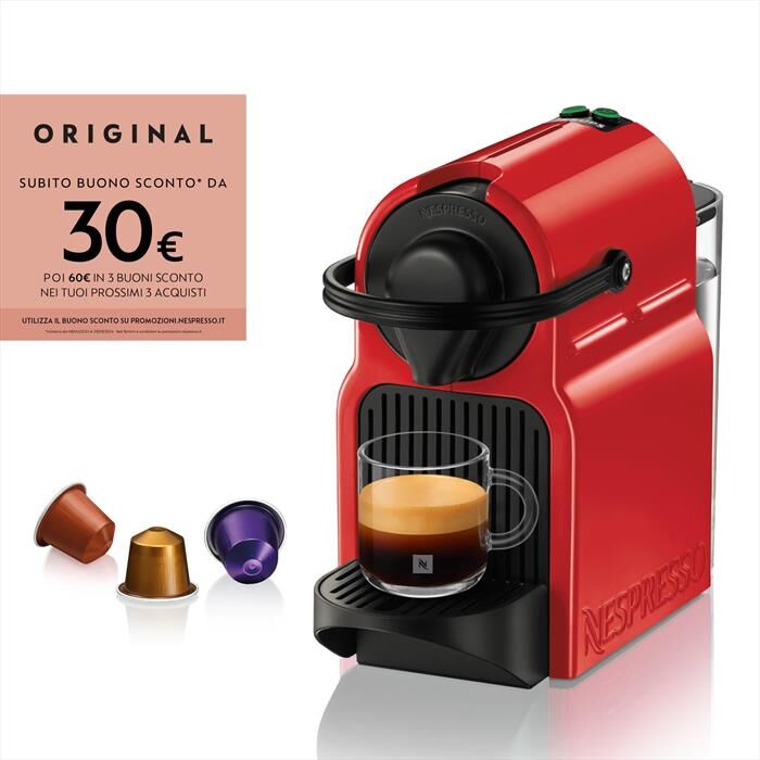 krups xn1005 inissia nespresso-rosso