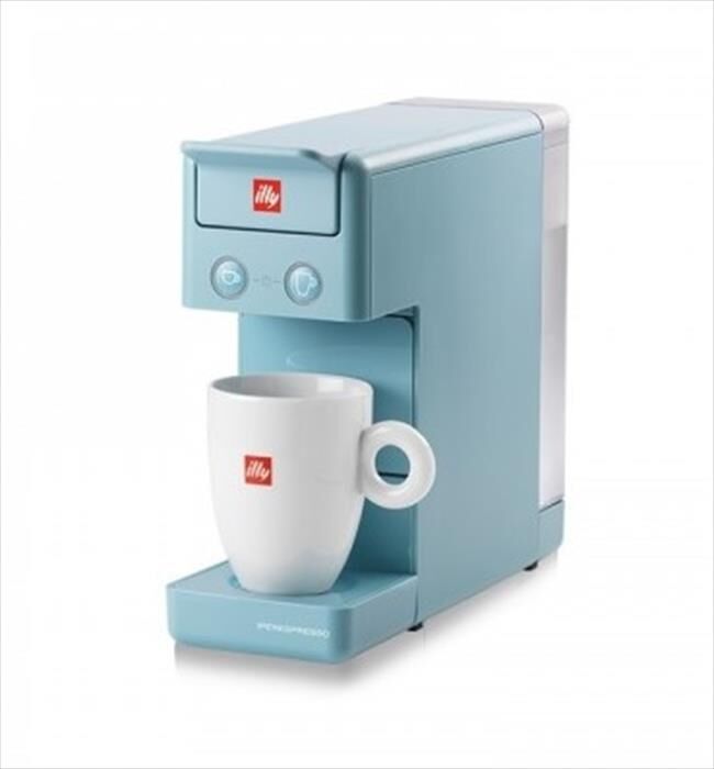 illy macchina da caffè y3.3 e&c-azzurro; amalfi