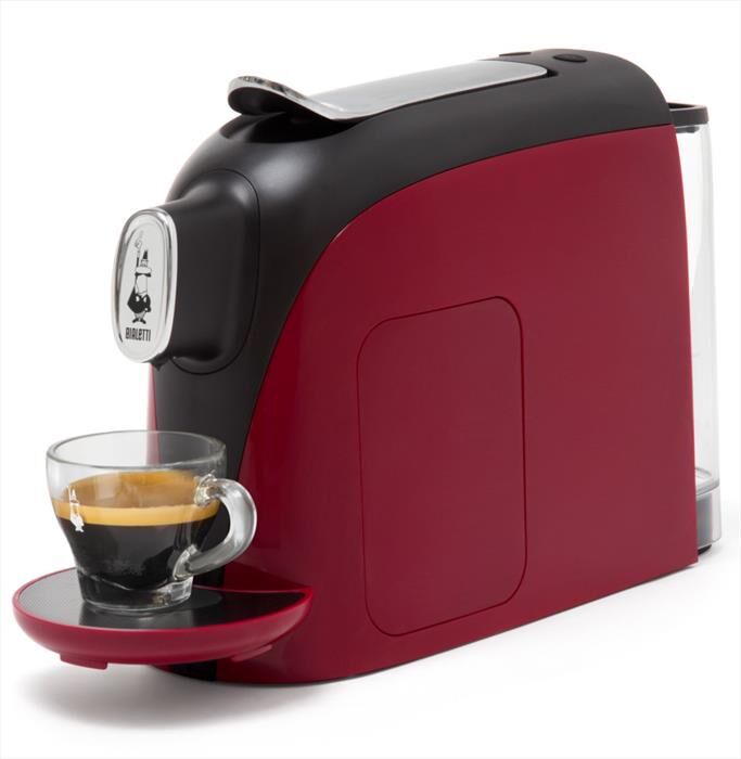 bialetti macchina da caffè bundle mignon rosso+32 caps-rosso