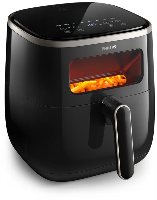 philips friggitrice aria airfryer xl series 3000 hd9257/90-nero