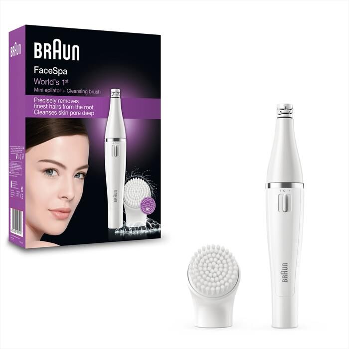 braun face 810-bianco