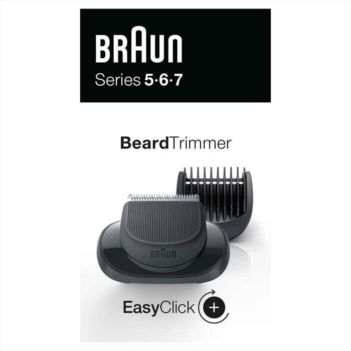 braun easyclick accessorio regolabarba-nero