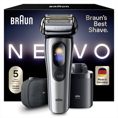 Braun - NEVO 11000c - Argento - Rasoio a lamelle Braun - NEVO 11000c - Argento - Rasoio a lamelle