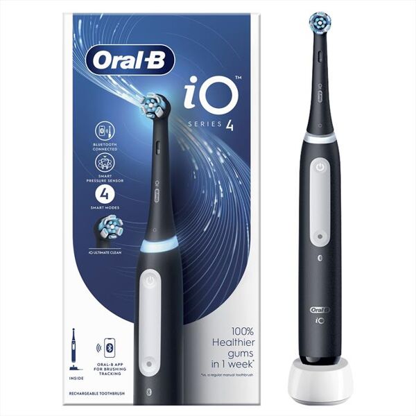 oral-b spazzolino elettrico ricaricabile io 4-nero