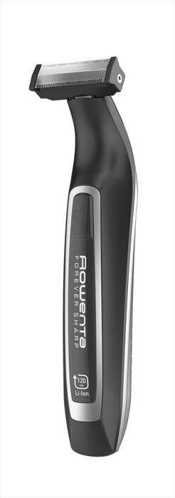 rowenta tn6000 forever sharp per radere-nero/argento