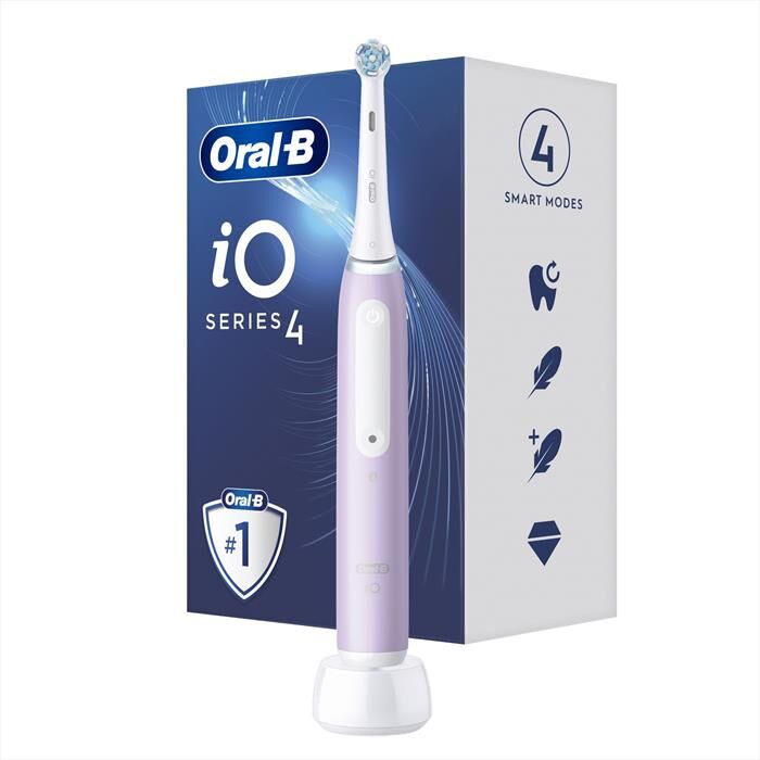 oral-b spazzolino elettrico io 4-lavanda