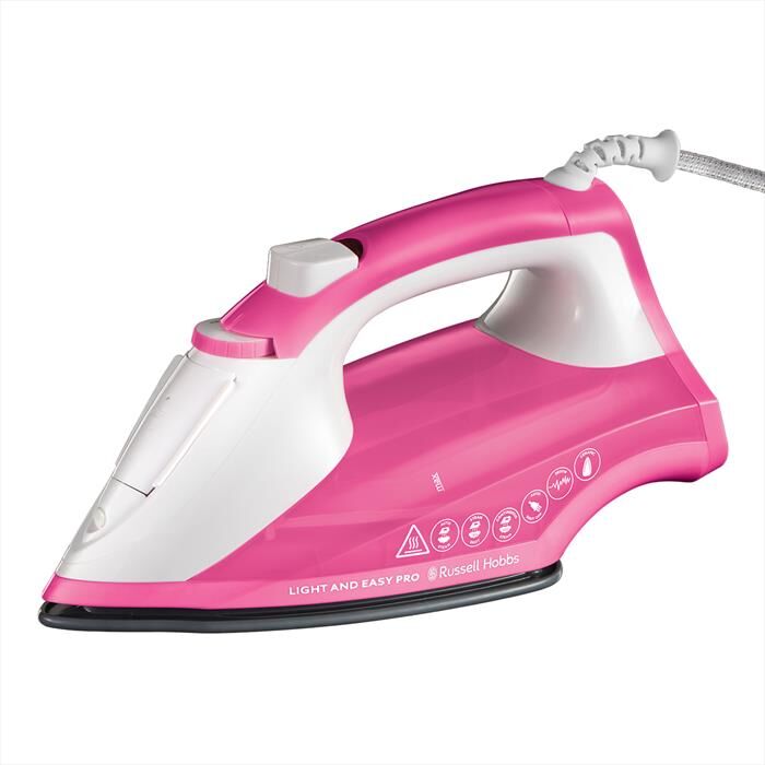 russell hobbs ferro da stiro a vapore 26461-56-rosa