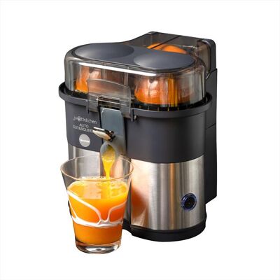 MACOM Spremiagrumi Auto Cut & Squeeze-grigio E Nero MACOM Spremiagrumi Auto Cut & Squeeze-grigio E Nero