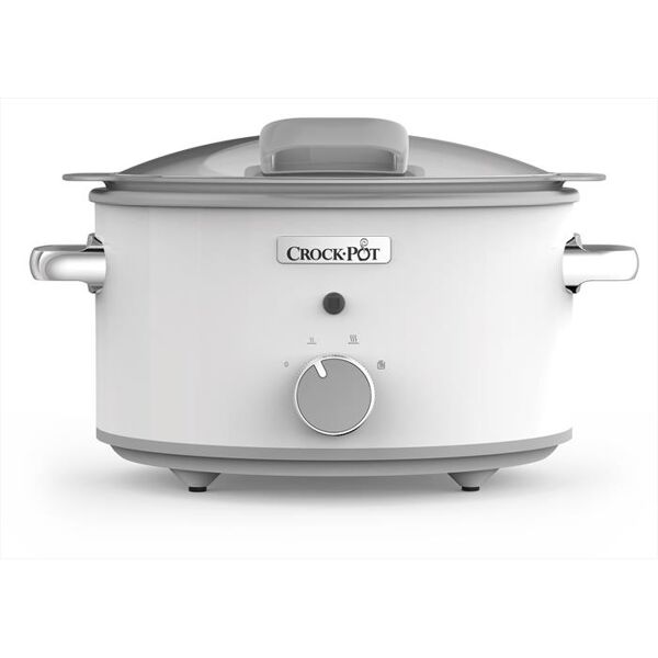 crock pot slowcooker 4,5 lt-white