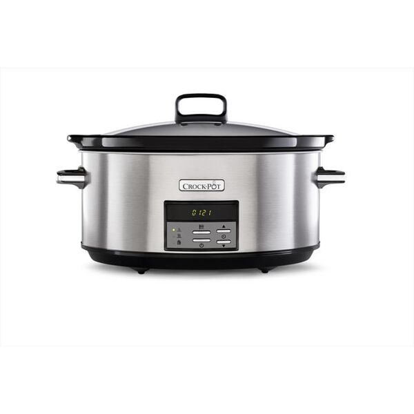 crock pot slowcooker extra large 7.5 litri-silver