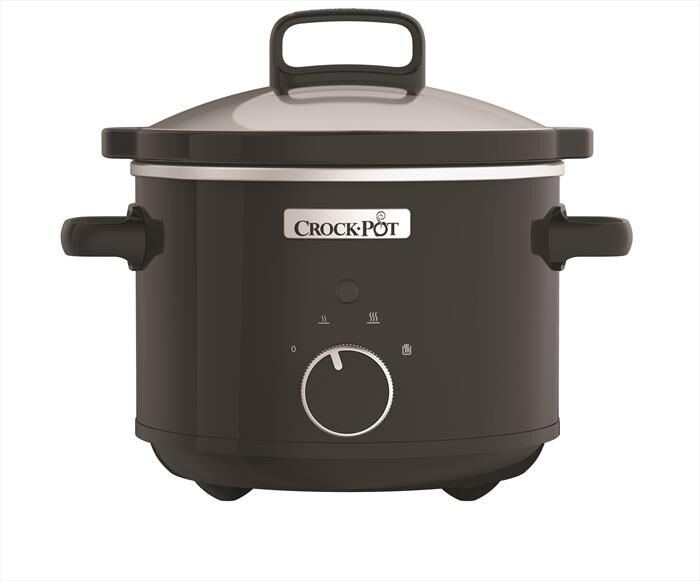 crock pot slowcooker 2,4 lt new-black