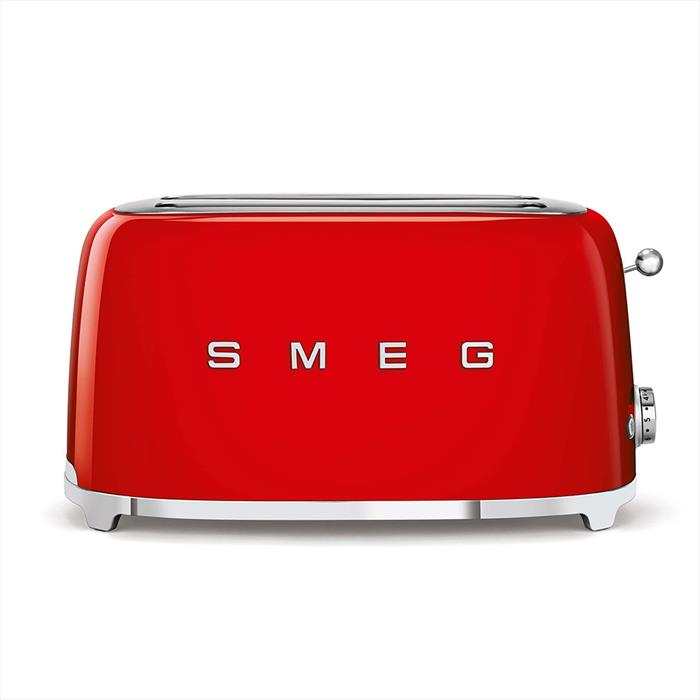 smeg tostapane 50's style 2x4 fette – tsf02rdeu-rosso