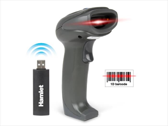 hamlet scanner per barcode laser 1d wlss x codici a barre