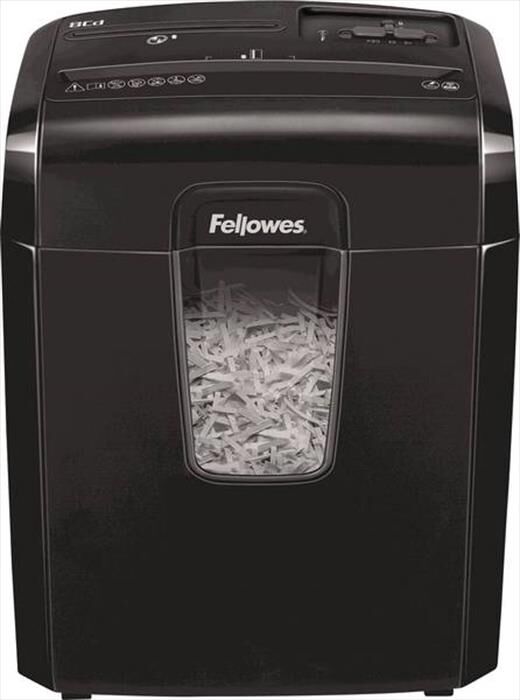 fellowes powershred 8cd-nero