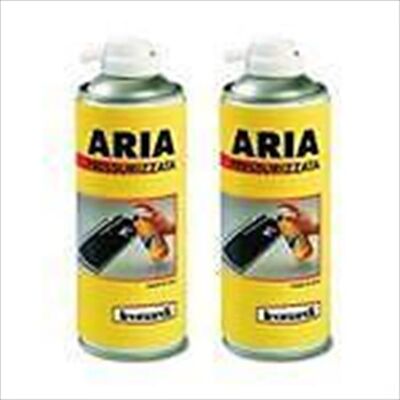 Fellowes Confezione Bombolette Aria Compressa 2pz Fellowes Confezione Bombolette Aria Compressa 2pz